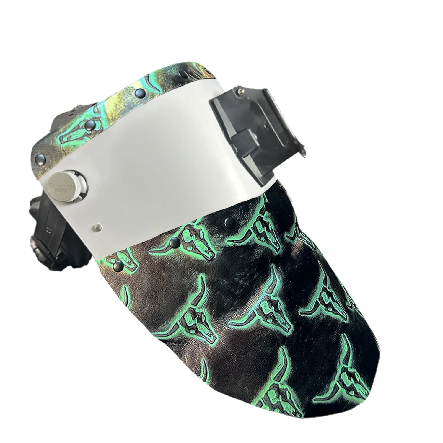 Chopped Top & Bottom Finer Pipeliner Welding Hood - Image 47