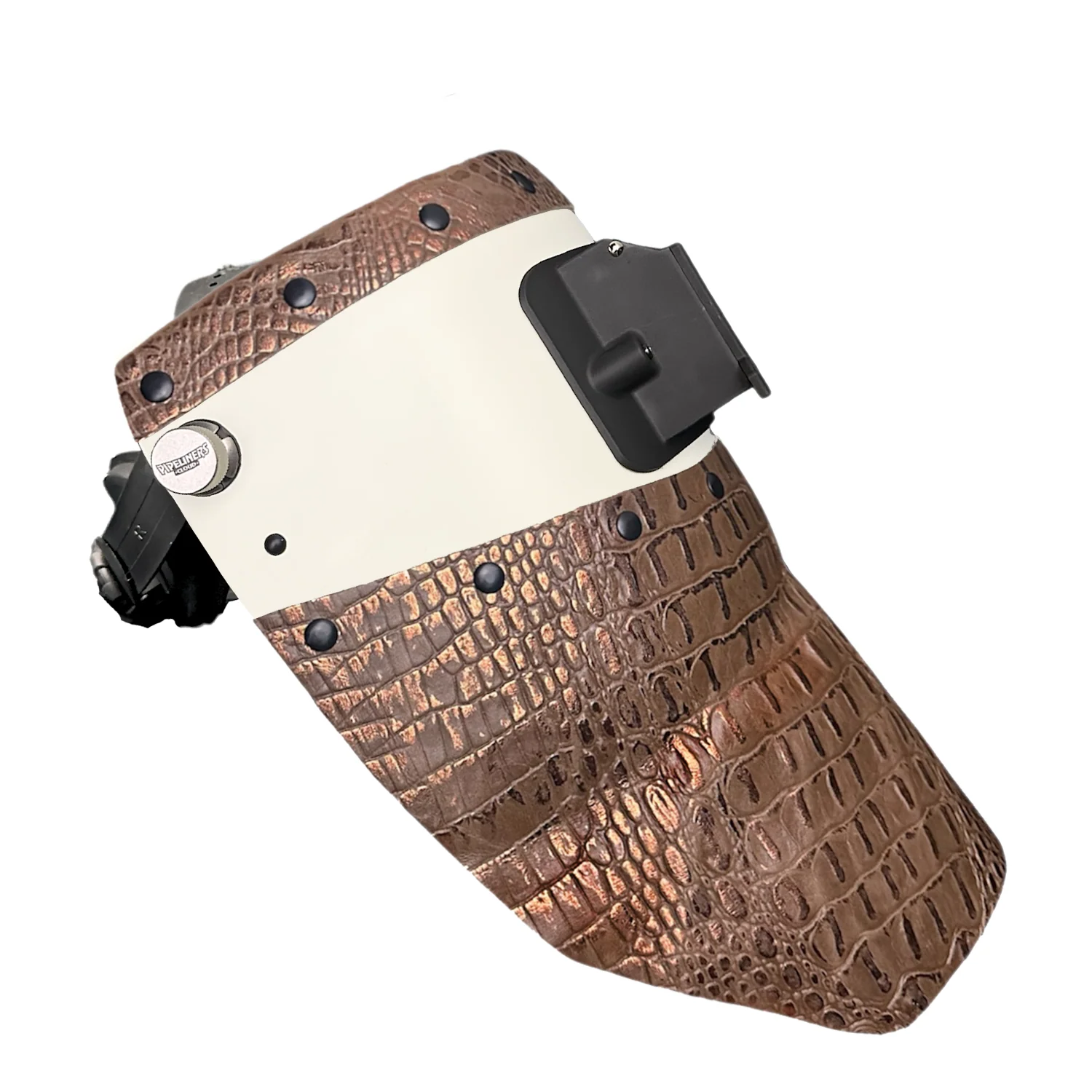 Chopped Top & Bottom Finer Pipeliner Welding Hood - Image 5