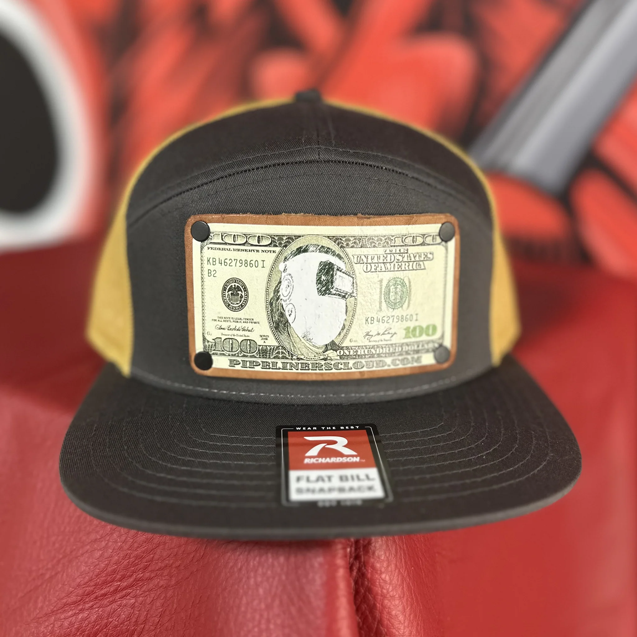 Leather Patch Baseball Caps - Image 10