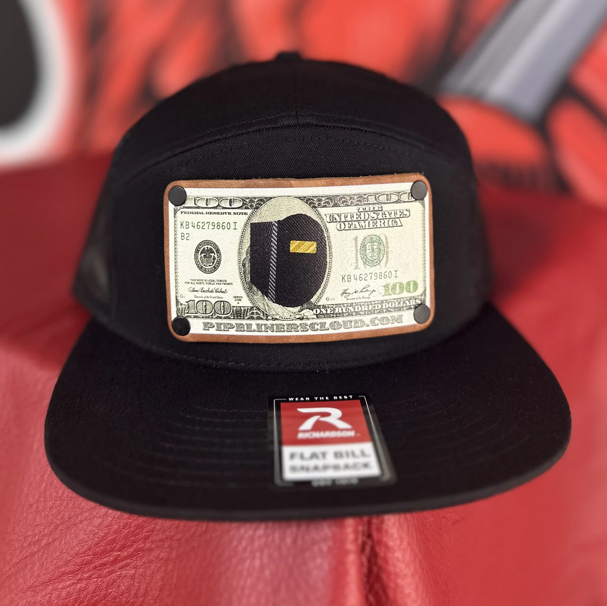 Leather Patch Baseball Caps - Image 13