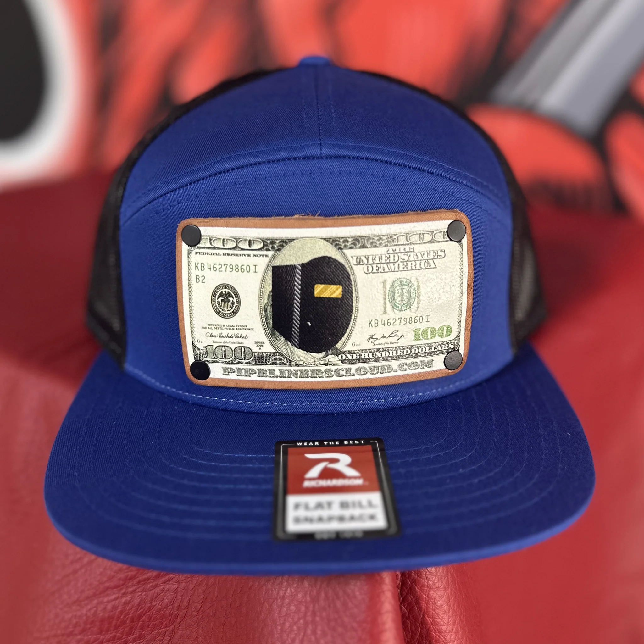 Leather Patch Baseball Caps - Image 15