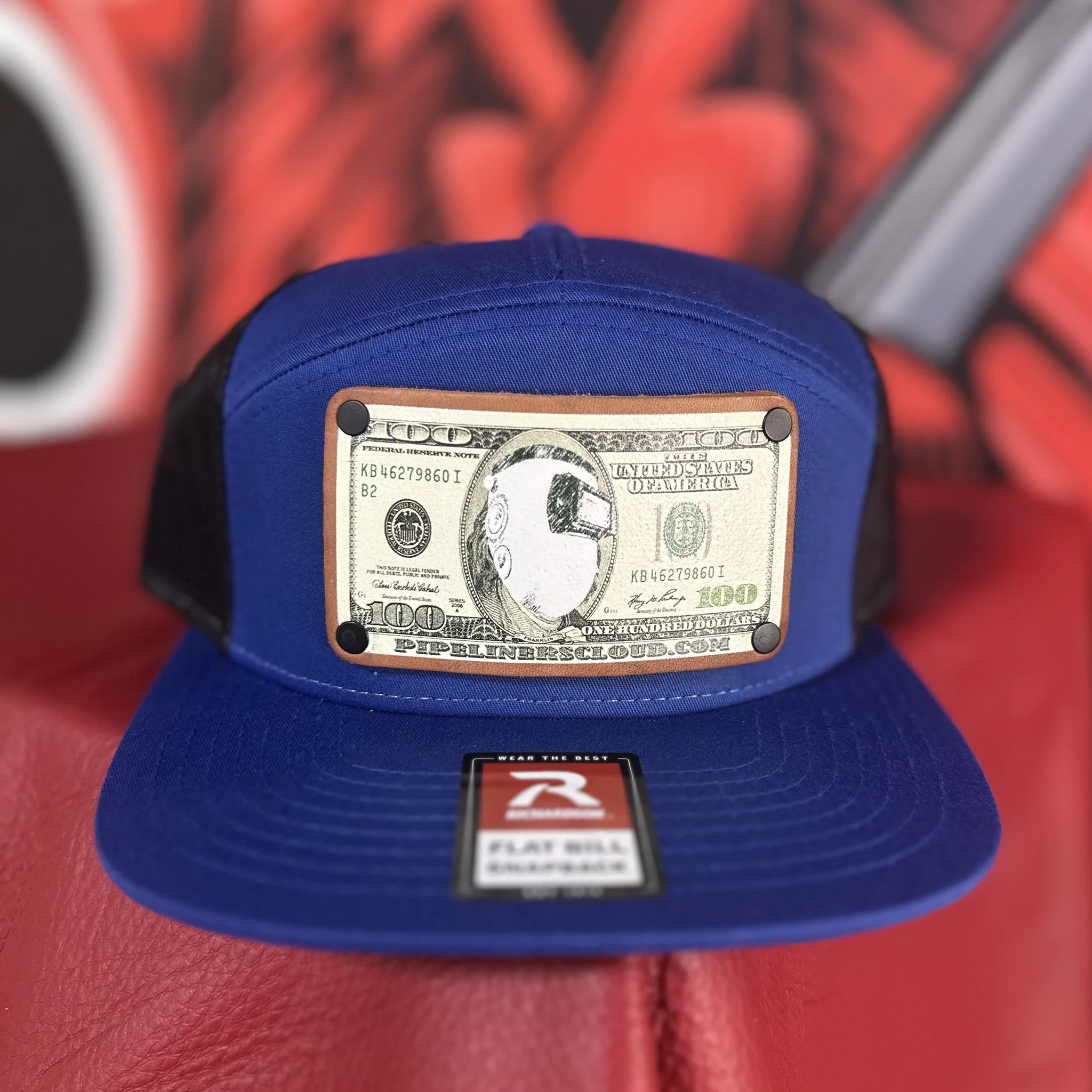 Leather Patch Baseball Caps - Image 4