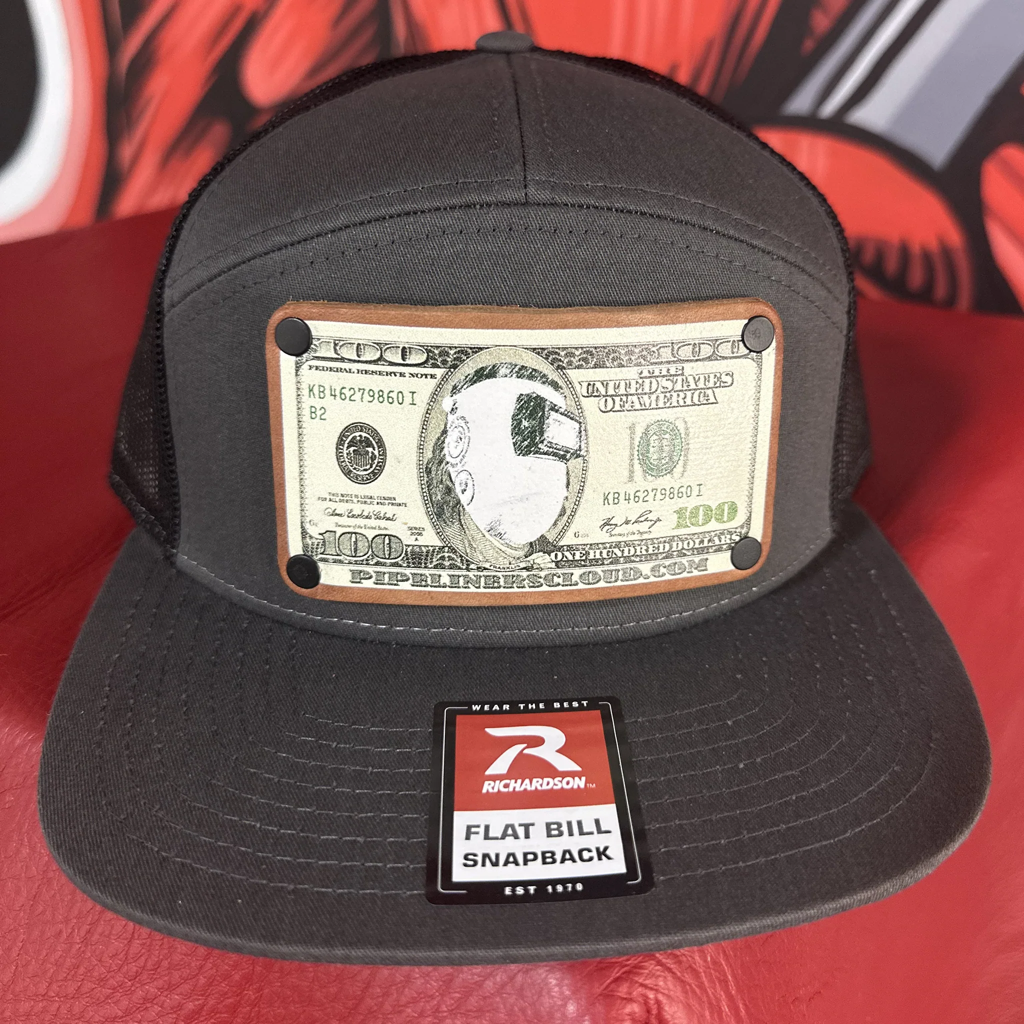 Leather Patch Baseball Caps - Image 5