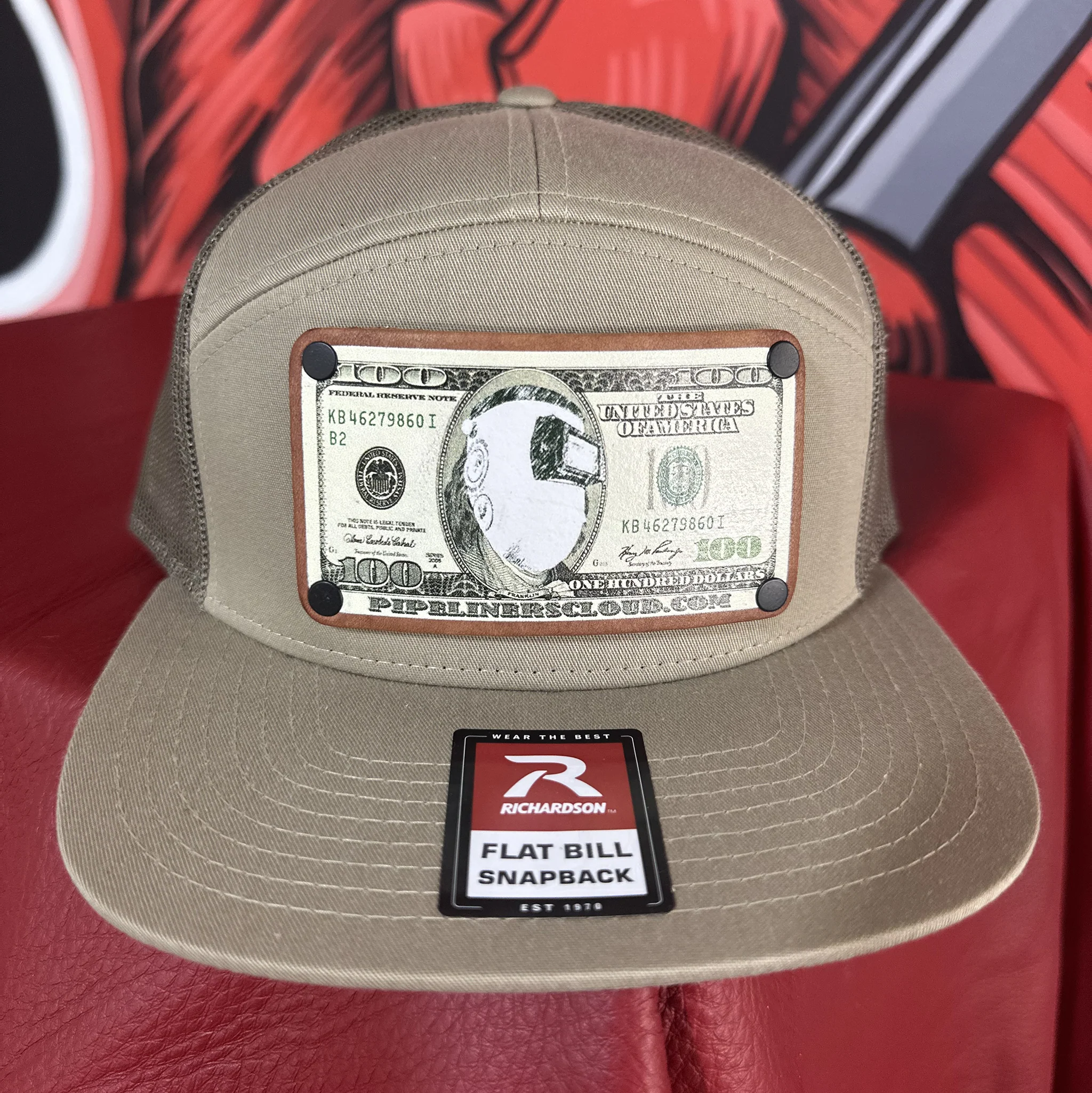 Leather Patch Baseball Caps - Image 6