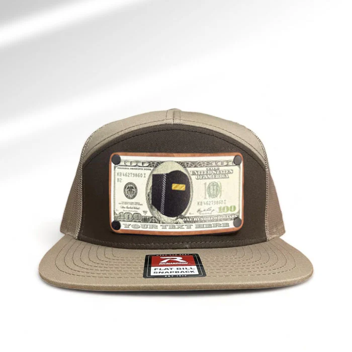 Customizable $100 Pancake Hood Leather Patch - Image 11