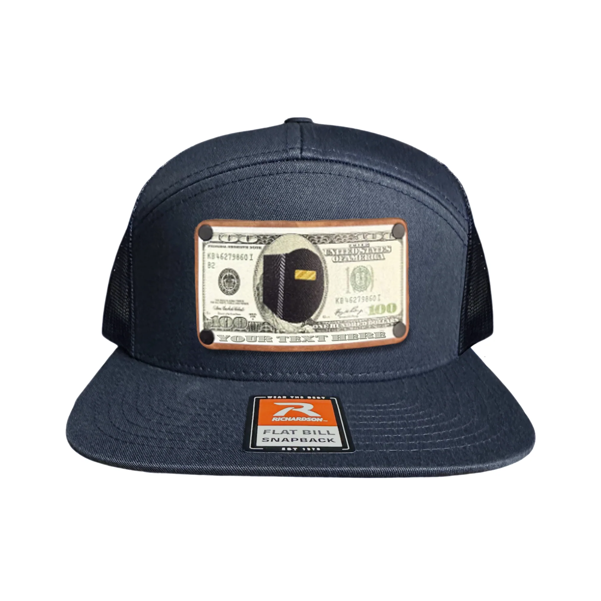 Customizable $100 Pancake Hood Leather Patch - Image 13