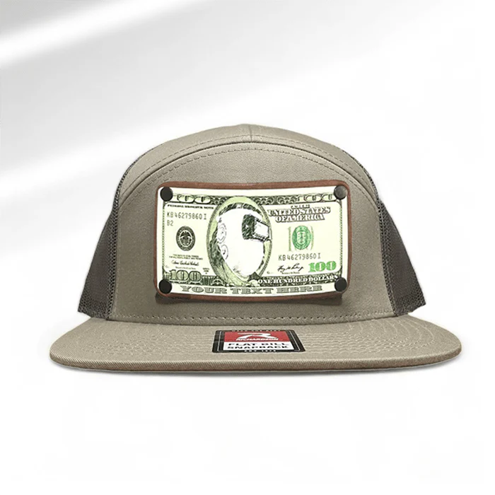 Customizable $100 Sugar Scoop Leather Patch - Image 4