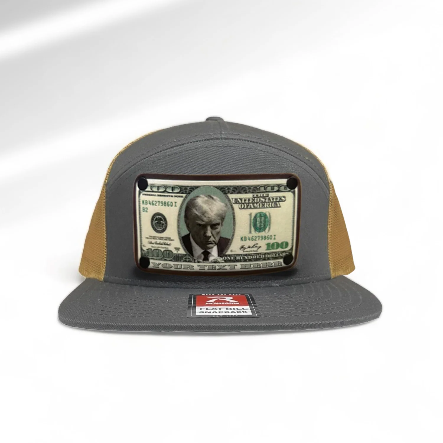 Customizable $100 Trump Leather Patch - Image 11