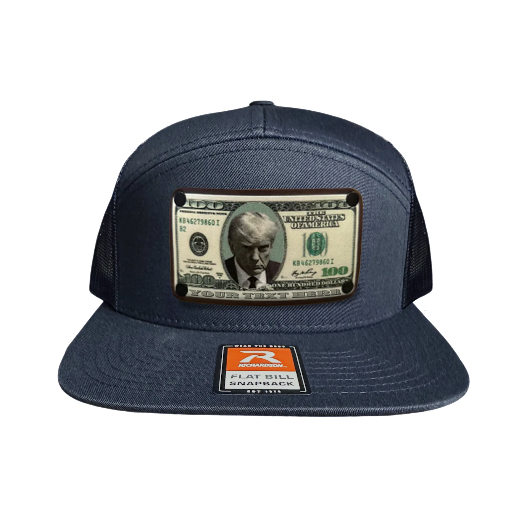 Customizable $100 Trump Leather Patch - Image 13