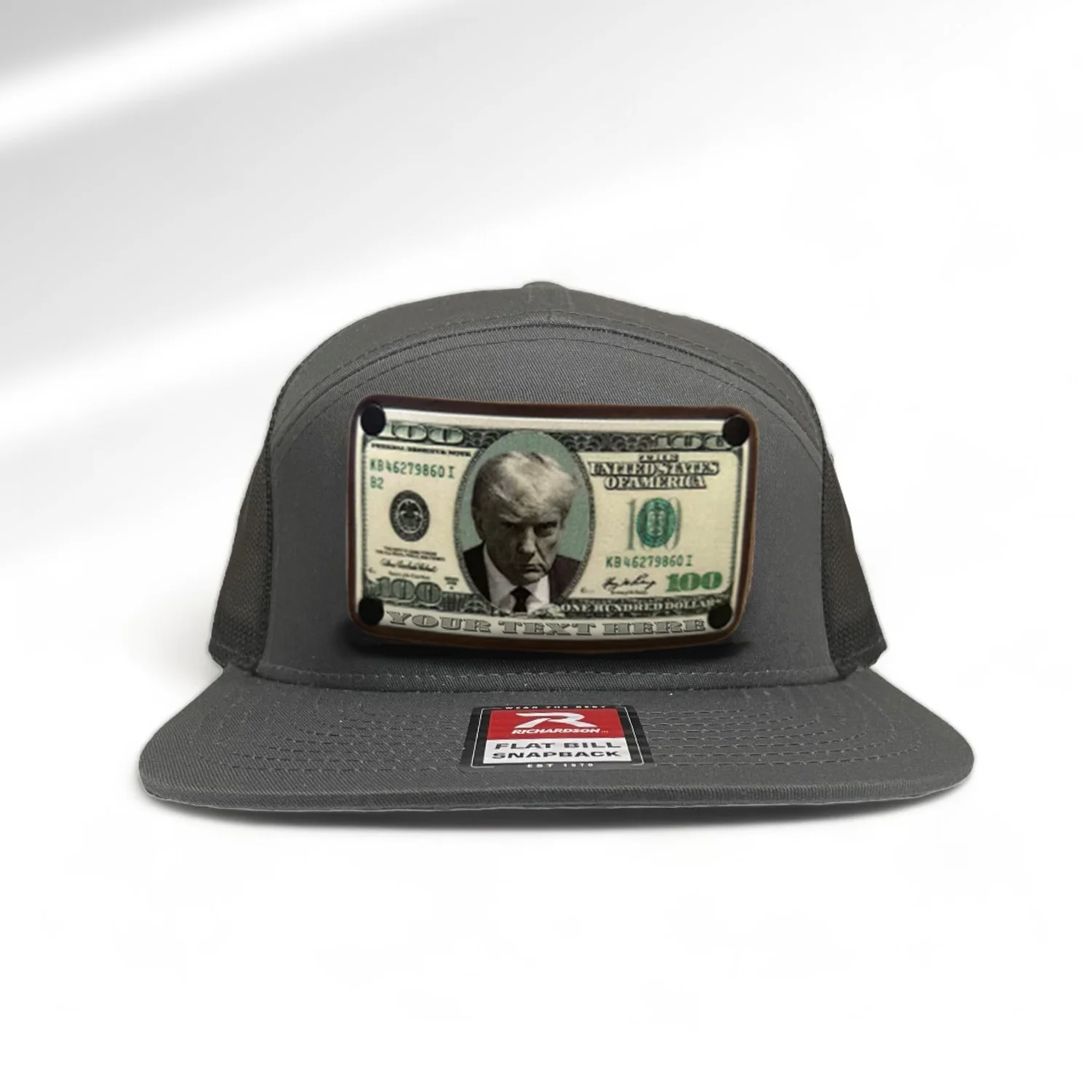 Customizable $100 Trump Leather Patch - Image 6