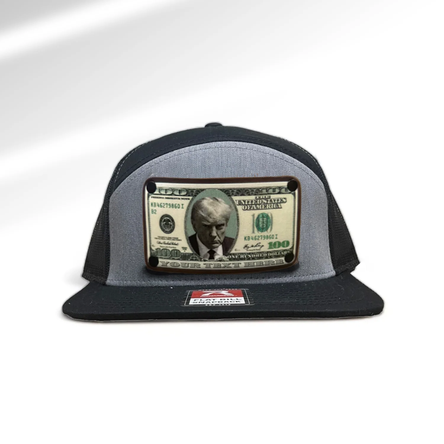 Customizable $100 Trump Leather Patch - Image 7