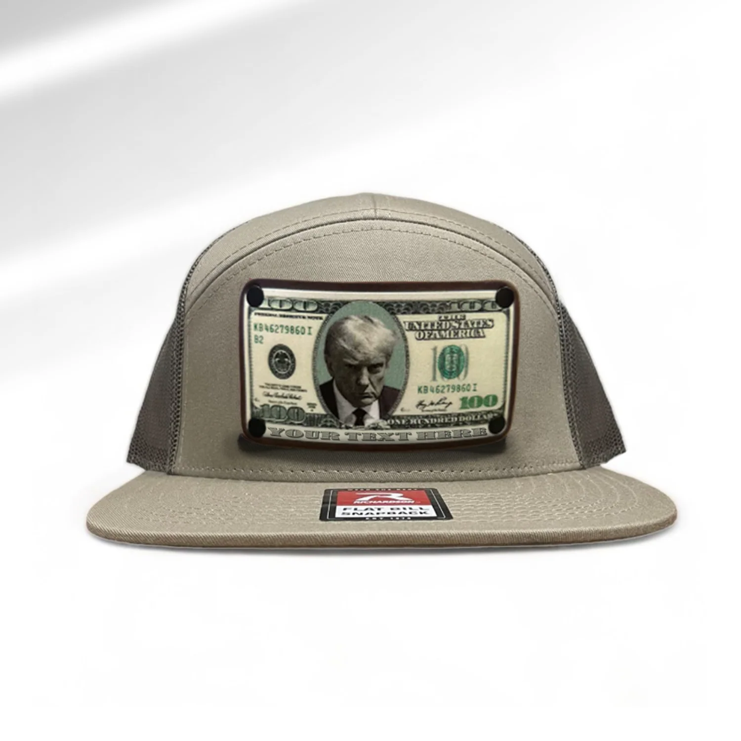 Customizable $100 Trump Leather Patch - Image 8