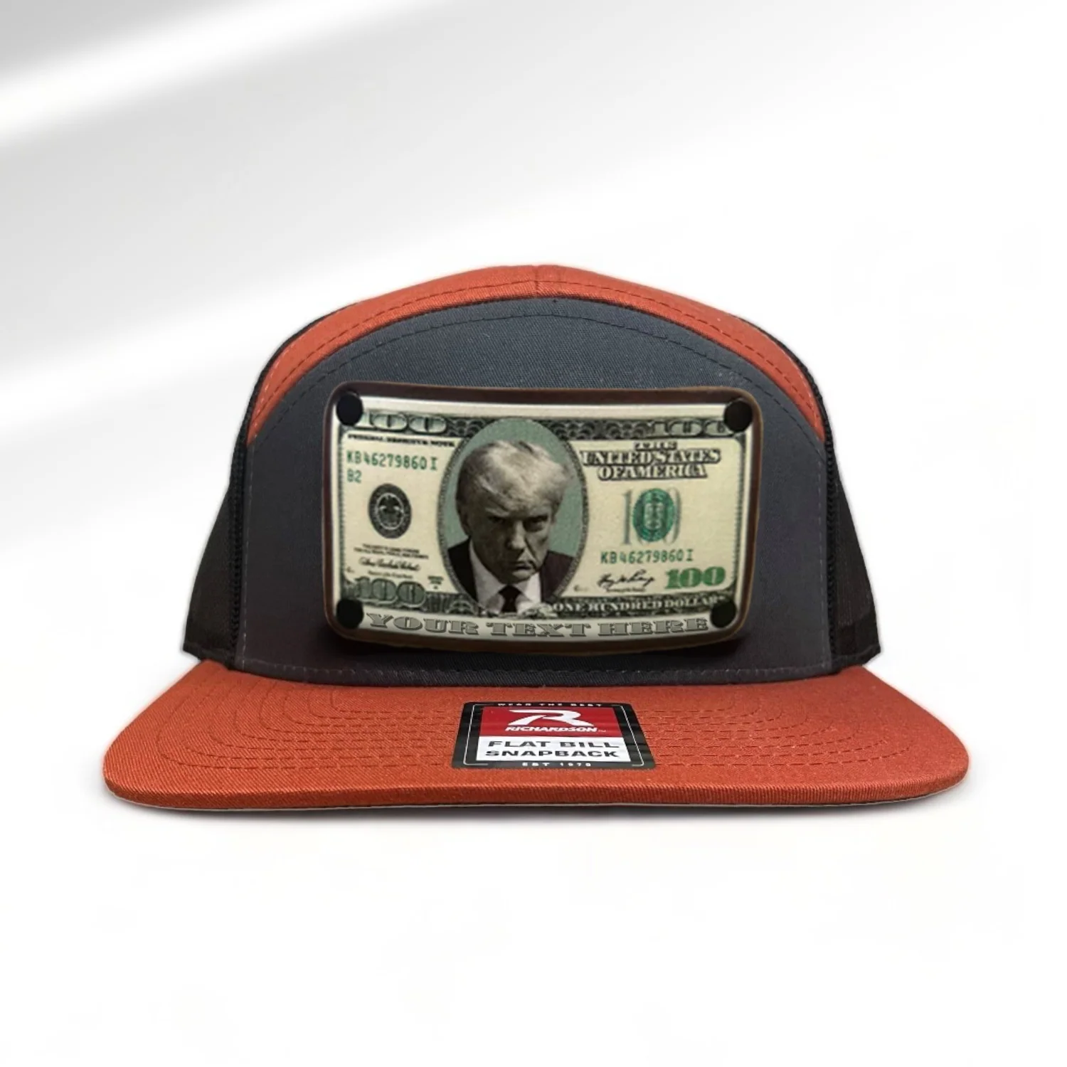 Customizable $100 Trump Leather Patch - Image 9