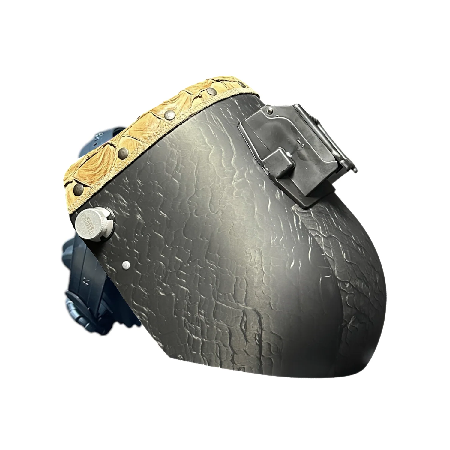 Pirarucu/Fish Chopped Top Leather Corn Silk Welding Hood - Image 10