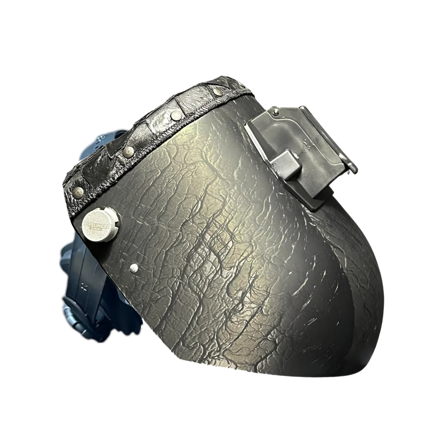 Pirarucu/Fish Chopped Top Leather Corn Silk Welding Hood - Image 12