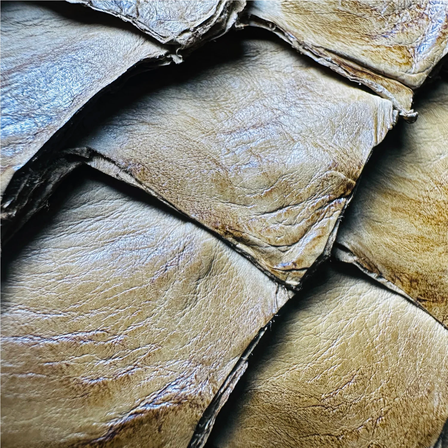 Pirarucu/Fish Chopped Top Leather Corn Silk Welding Hood - Image 18