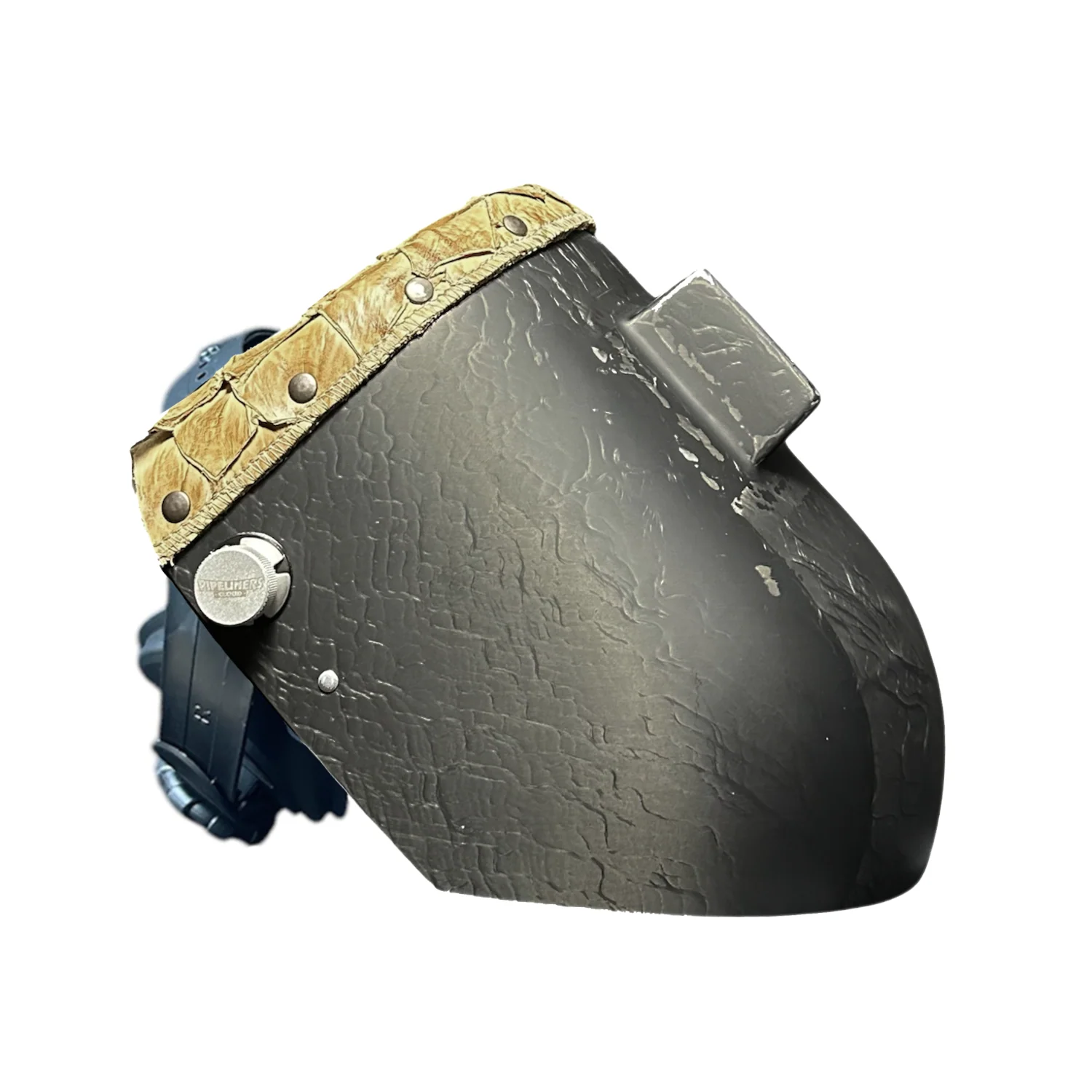 Pirarucu/Fish Chopped Top Leather Corn Silk Welding Hood - Image 7