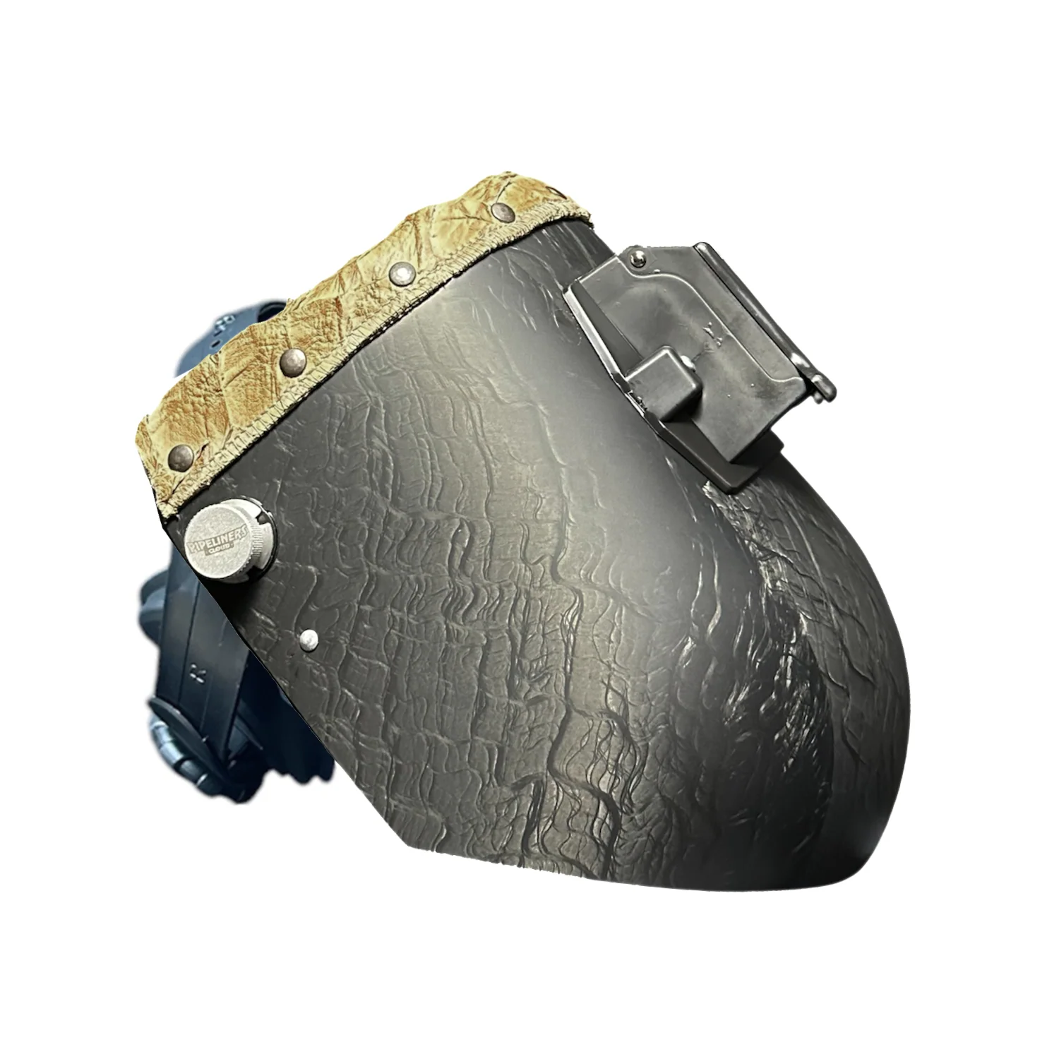 Pirarucu/Fish Chopped Top Leather Corn Silk Welding Hood - Image 8