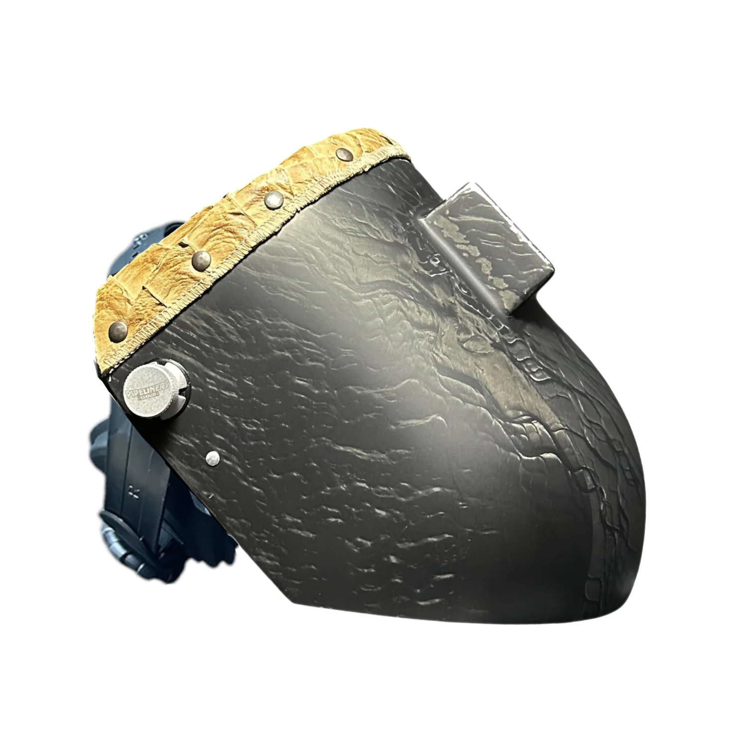 Pirarucu/Fish Chopped Top Leather Corn Silk Welding Hood - Image 9