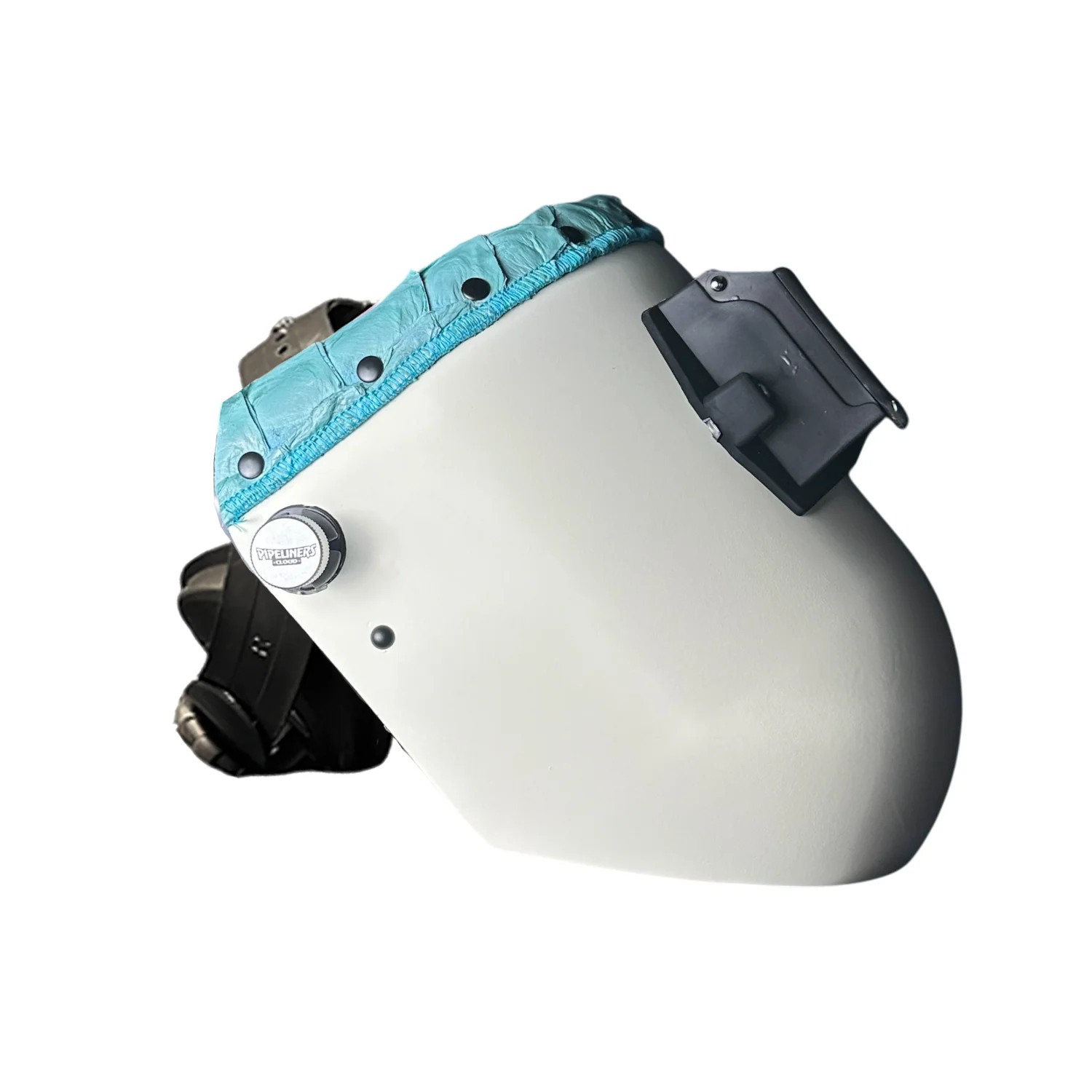 Pirarucu/Fish Chopped Top Leather Finer Pipeliner Welding Hood - Image 21