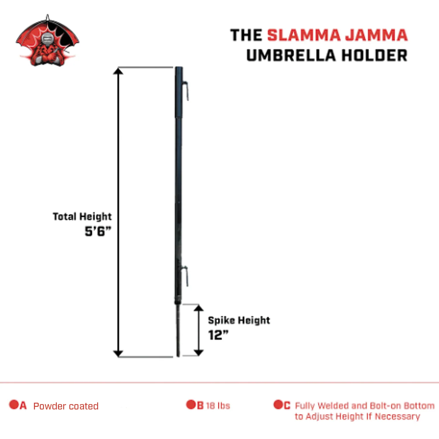 The "Slamma Jamma" Umbrella Stand - Image 5